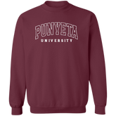 Punyeta University Unisex Crewneck Pullover Sweatshirt